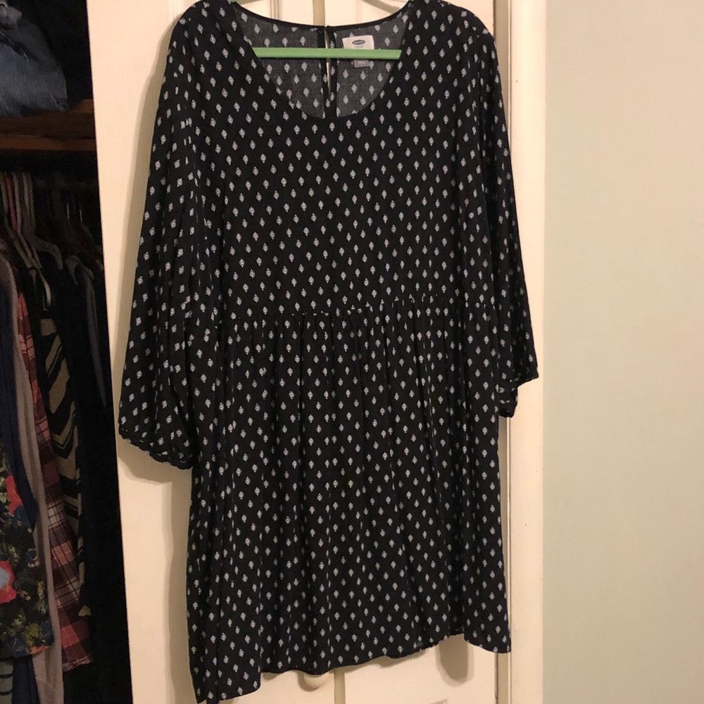 Old navy waist defined skater dress